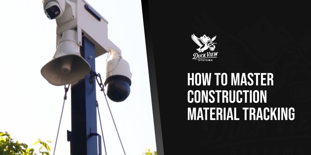 Construction material tracking: 10X Faster