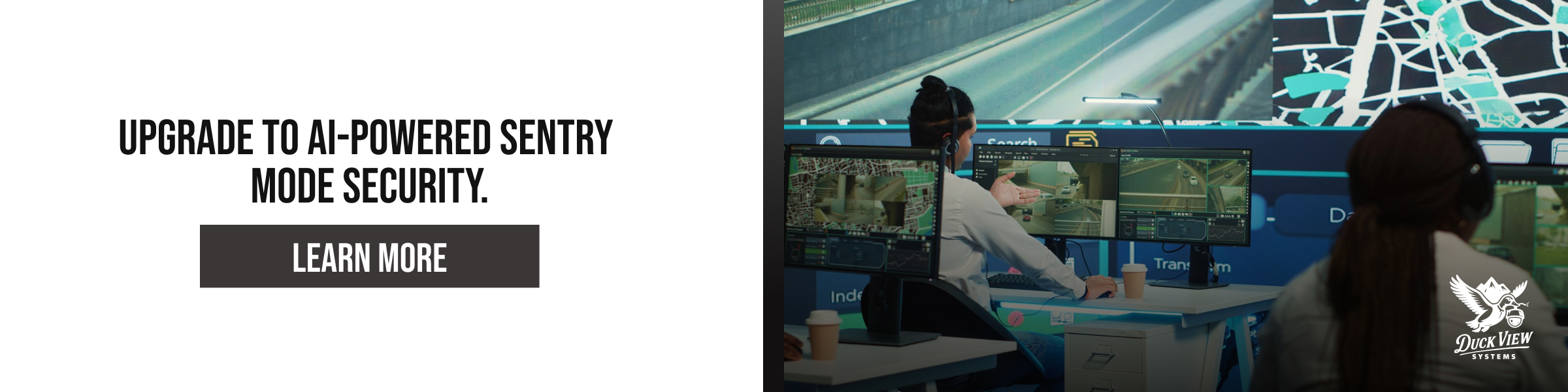 Upgrade to AI-powered sentry mode security Upgrade to AI-powered Sentry Mode security with Duck View Systems professional monitoring and surveillance technology.